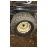 Dynamark Electric Start 6 Speed Riding Lawn Mower.