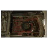 Dynamark Electric Start 6 Speed Riding Lawn Mower.