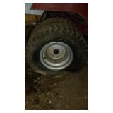 Dynamark Electric Start 6 Speed Riding Lawn Mower.