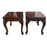 Two Distinctive Side Tables / End Tables