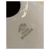 Lomonosov Porcelain Figurine "Lying Tiger".Museum Quality.Fantastic Condition.