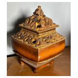 Trio of Fancy Lidded Vessels