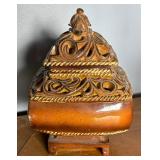 Trio of Fancy Lidded Vessels