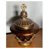 Trio of Fancy Lidded Vessels