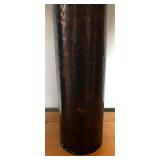 Decorative Hammered Metal Vase