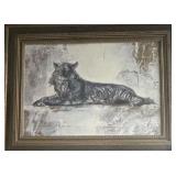 "Tiger Profile" Print bay Marta Gottfried