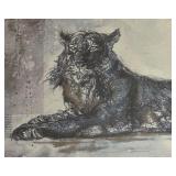 "Tiger Profile" Print bay Marta Gottfried