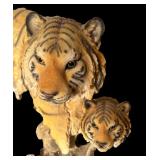 Tiger with Cub Sculpture
