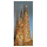 Festive Light Up Tree Decor
