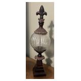 Candle Holders and Finial Decor