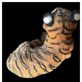 Tiger Motif Figurines and Music Box