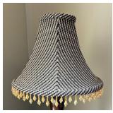 Pair of Table Lamps with Beaded Accents