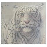 "Monsoon-White Tiger" Print by John Seerey-Lester
