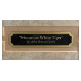 "Monsoon-White Tiger" Print by John Seerey-Lester
