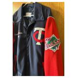 Minnesota Twins Baseball World Series Champions 1987 and 1991 Jacket