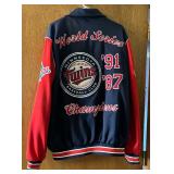 Minnesota Twins Baseball World Series Champions 1987 and 1991 Jacket