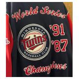 Minnesota Twins Baseball World Series Champions 1987 and 1991 Jacket