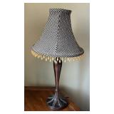 Pair of Table Lamps with Beaded Accents