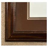 Siberian Tiger Lithograph Framed Print