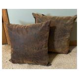 Two Lovely Accent Pillows by Sherry Kline
