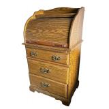 Vintage Riverside Furniture Petite Roll Top Desk