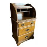 Vintage Riverside Furniture Petite Roll Top Desk
