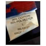 Minnesota Twins Baseball Size Large Jacket and Sweatshirt