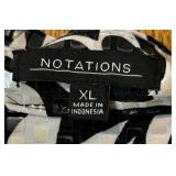 Notations Size XL Jacket
