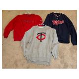 Thre Minnesota Twins Baseball Size XL Shirts