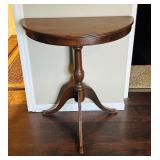 Petite Empire Style Half Moon Wall Table