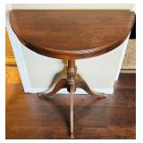 Petite Empire Style Half Moon Wall Table