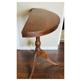 Petite Empire Style Half Moon Wall Table