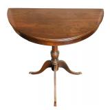 Petite Empire Style Half Moon Wall Table