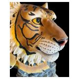 Stunning Large Tiger Head Statue