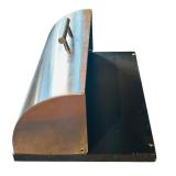 Pretty Silver Tone Kitchen Helpers including Breadbox, Toaster and Knife and Block Set