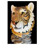 Stunning Large Tiger Head Statue