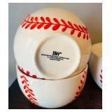 Boston Warehouse Hinged Jar, Three Bowls and Twins Glasses