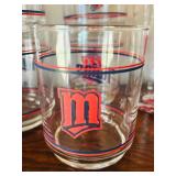 Boston Warehouse Hinged Jar, Three Bowls and Twins Glasses