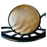 Pair of Metal Bar Stools