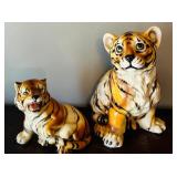 Adorable Tiger Cub Statues