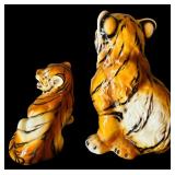 Adorable Tiger Cub Statues