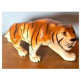 Vintage Ceramic Tiger Figurine