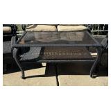 Patio Sofa, Chairs, Ottomans and Table