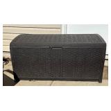 Suncast Outdoor Plastic Storage Bin