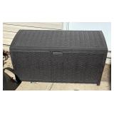 Suncast Outdoor Plastic Storage Bin