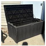 Suncast Outdoor Plastic Storage Bin