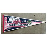 Minnesota Twins Baseball Pennants, Sign and Miniature Bats