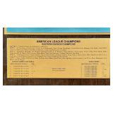 Minnesota Twins Baseball 1991 World Series Champions Plaque with Team Photograph