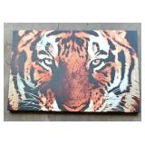 Large Canvas Tiger Print