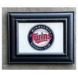 Minnesota Twins Baseball Pennants, Framed Decor and Wooden Plaque